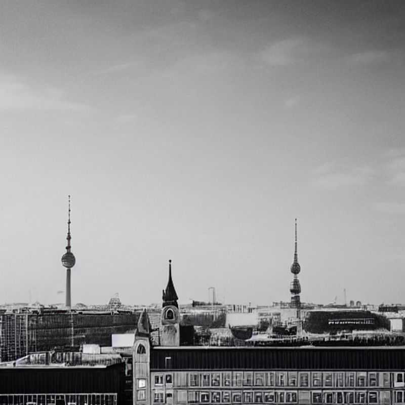 Dos personas disfrutando de una tarde soleada en Berlín, con la icónica Puerta de Brandenburgo al fondo, explorando si esta vibrante ciudad es el destino perfecto para unas vacaciones de lujo en verano.