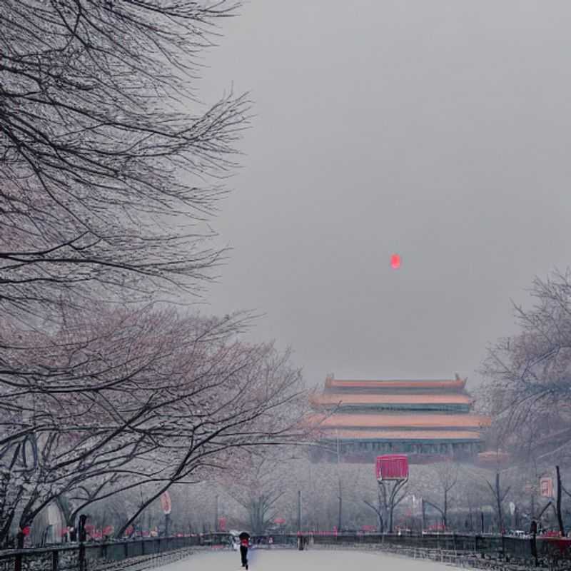 La Cité Interdite de Pékin baignée par le soleil estival, offrant un aperçu du luxe et de l'histoire lors d'un séjour estival en Chine.