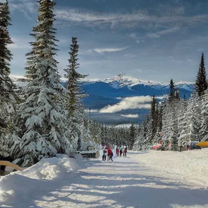 L'opulence estivale de Whistler, Canada : Vues panoramiques sur les montagnes verdoyantes et les lacs azur, incarnant une destination de luxe idéale pour des vacances d'été inoubliables.