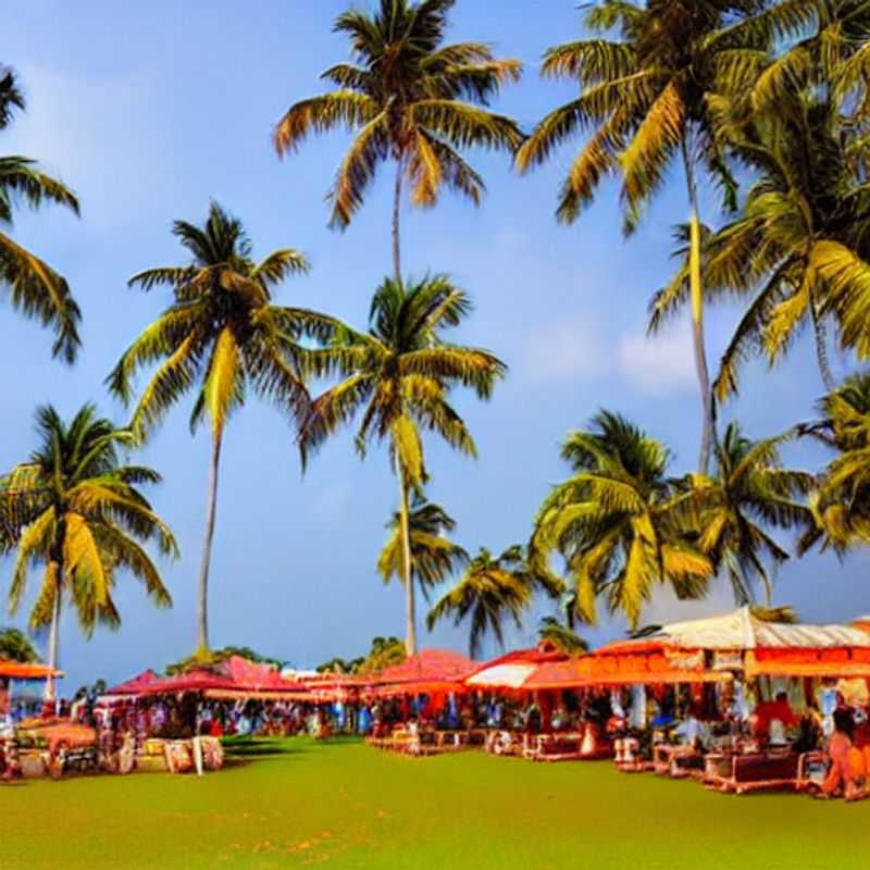 Deux couples profitant des magnifiques plages ensoleillées de Goa, en Inde, lors de leurs vacances estivales de luxe.
