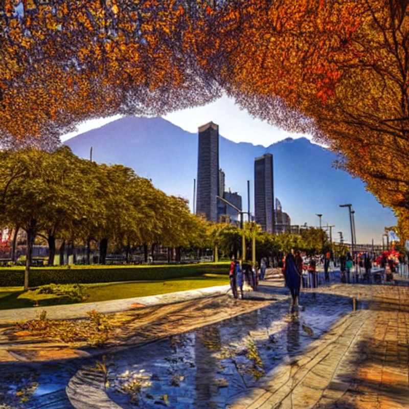Panoramic view of Santiago, Chile bathed in golden summer light, showcasing the city's modern skyline against the backdrop of the majestic, snow-capped Andes Mountains – a compelling invitation to explore its luxury offerings.