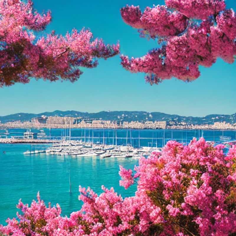 Azure waters and sun-kissed yachts: A glimpse into a luxurious summer holiday in Cannes, France, where timeless elegance meets the vibrant energy of the French Riviera.