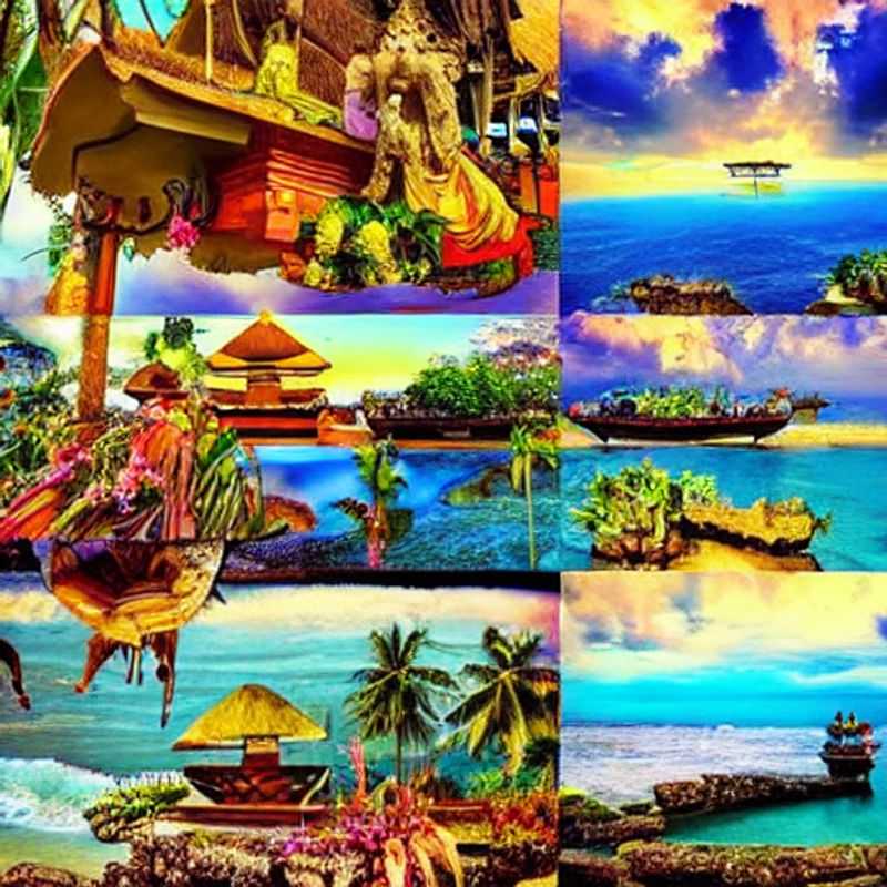 L'opulence balinaise incarnée : une villa de luxe à Bali, Indonésie, promesse d'un été somptueux et inoubliable.