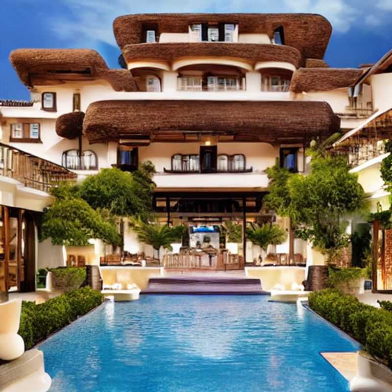 A vibrant tapestry of Marrakech unfolds: Lush greenery meets ornate architecture under the North African sun, inviting you to discover if this jewel of Morocco is the perfect destination for your luxurious summer holiday.