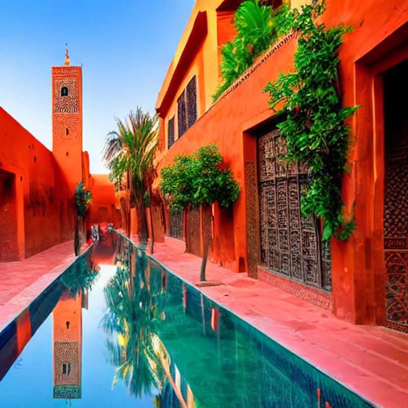 Marrakech en été : un luxe estival sous le soleil marocain ?<h3>Marrakech sous la chaleur estivale : Oasis de luxe ou mirage brûlant ?</h3><h3>Échapper à la chaleur : musées et cafés chics de Marrakech, un refuge luxueux.</h3><h3>Soleil marocain et plaisirs raffin