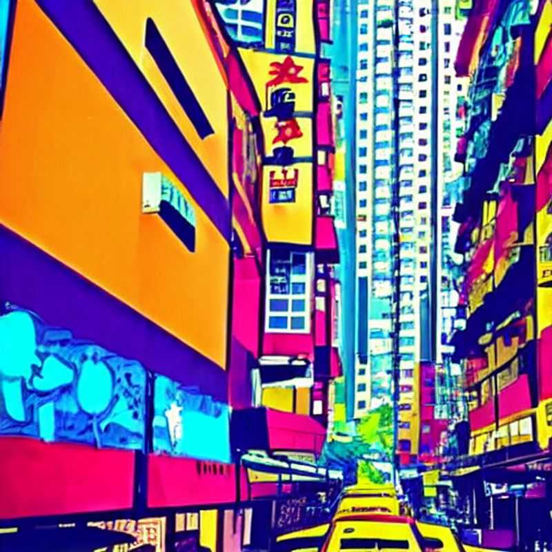 Dos opciones de texto para el alt text de la imagen de Hong Kong, Hong Kong en un artículo sobre si es un buen destino para vacaciones de lujo en verano: