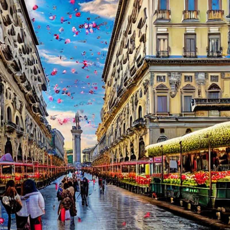 Milan au printemps : architecture élégante et ambiance printanière.