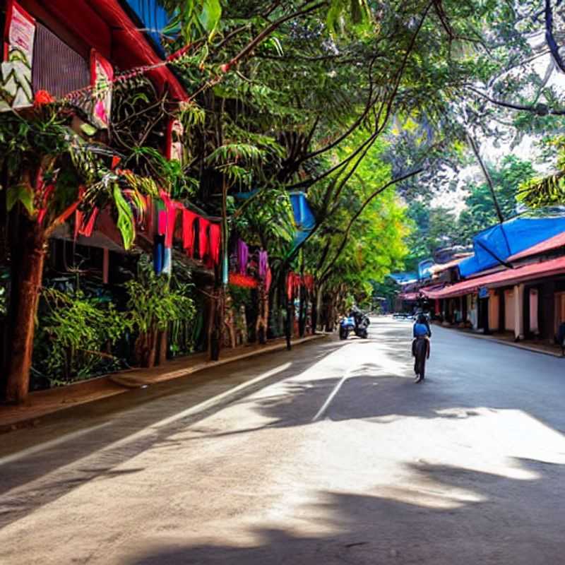 Here are a few options for alt text in French for an image of Chiang Mai, Thailand in an article about whether Chiang Mai is good for spring break, each with a slightly different emphasis: