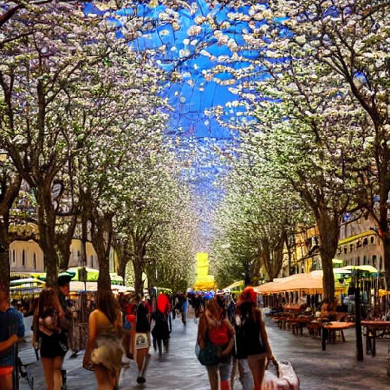 Vienne au printemps : Une image idyllique de la ville, parfaite pour une escapade de printemps.