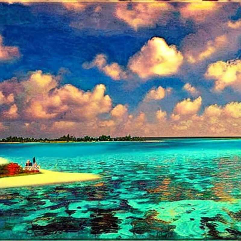 Maldives idylliques : plages de sable blanc et eaux turquoise parfaites pour les vacances de printemps.