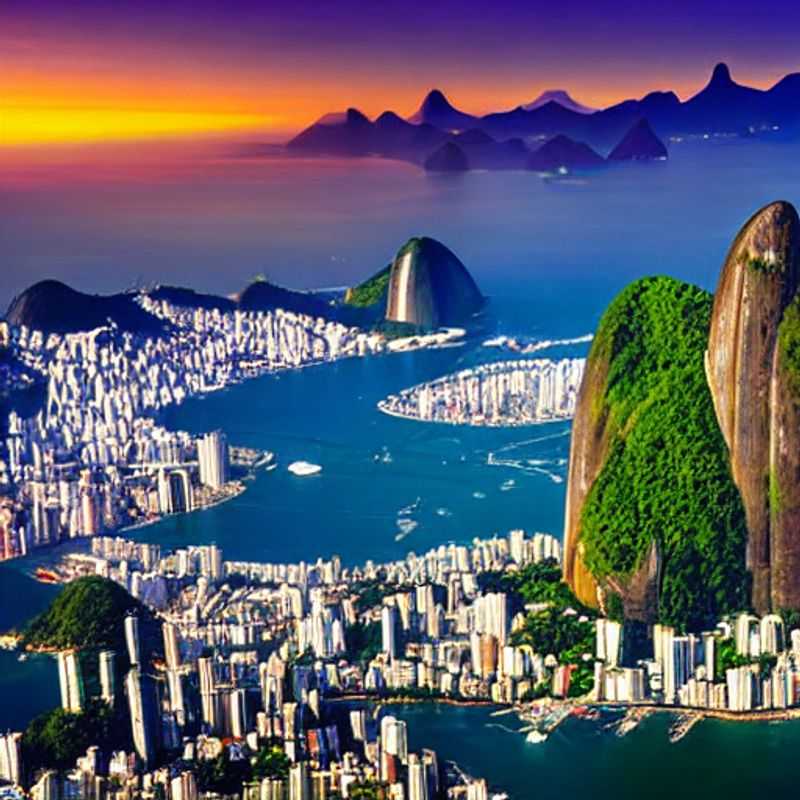 Rio de Janeiro ensoleillé au printemps: plages magnifiques et ambiance festive. (Sunny Rio de Janeiro in spring: magnificent beaches and a festive atmosphere.)
