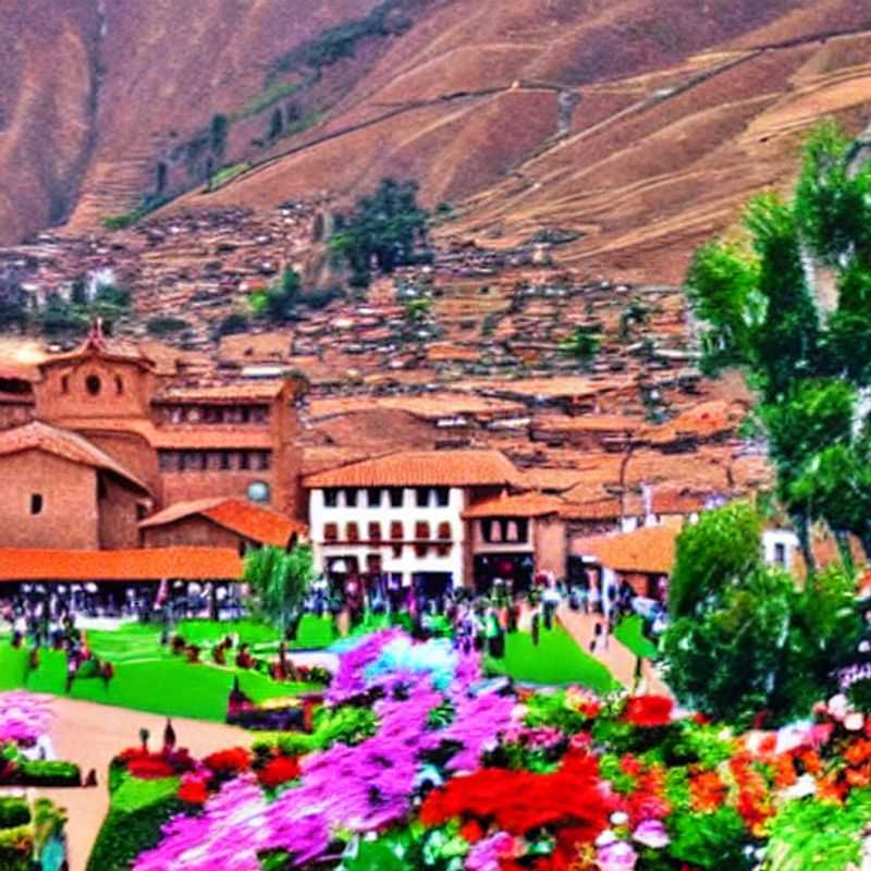 Cusco, Pérou: Architecture incas sous le soleil printanier.