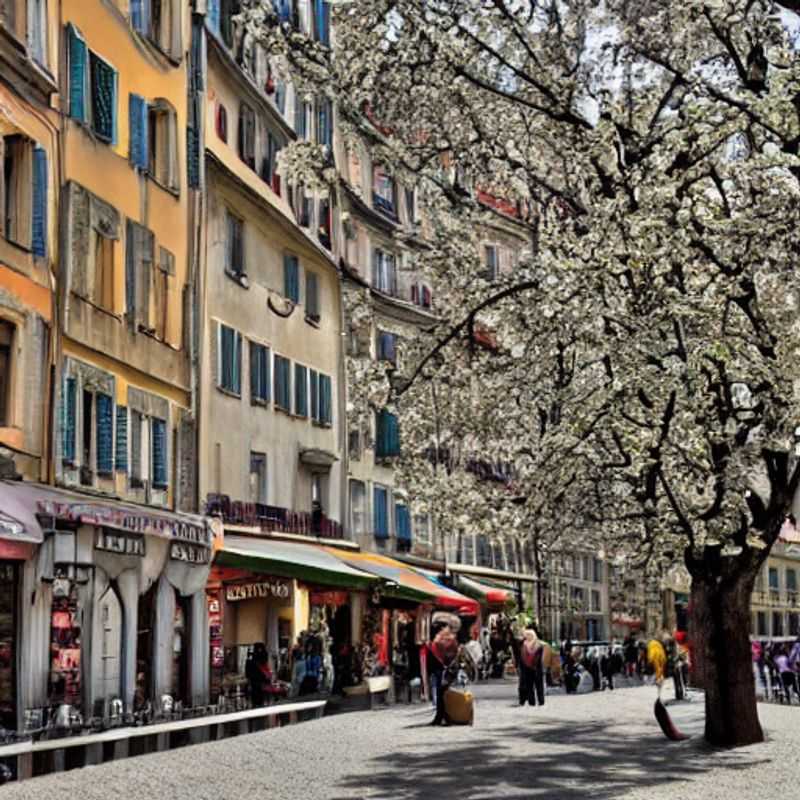 Lyon au printemps :