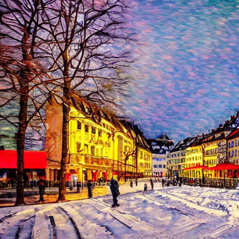 Lausanne printanière: Vue pittoresque de la ville suisse au printemps.
