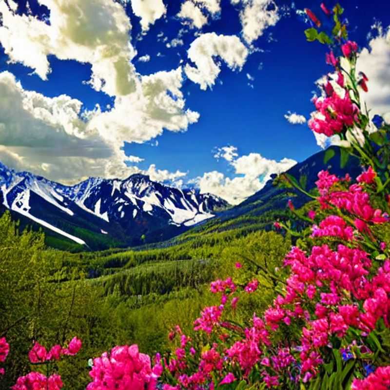 Aspen, Colorado au printemps : des paysages enchanteurs et enneigés.