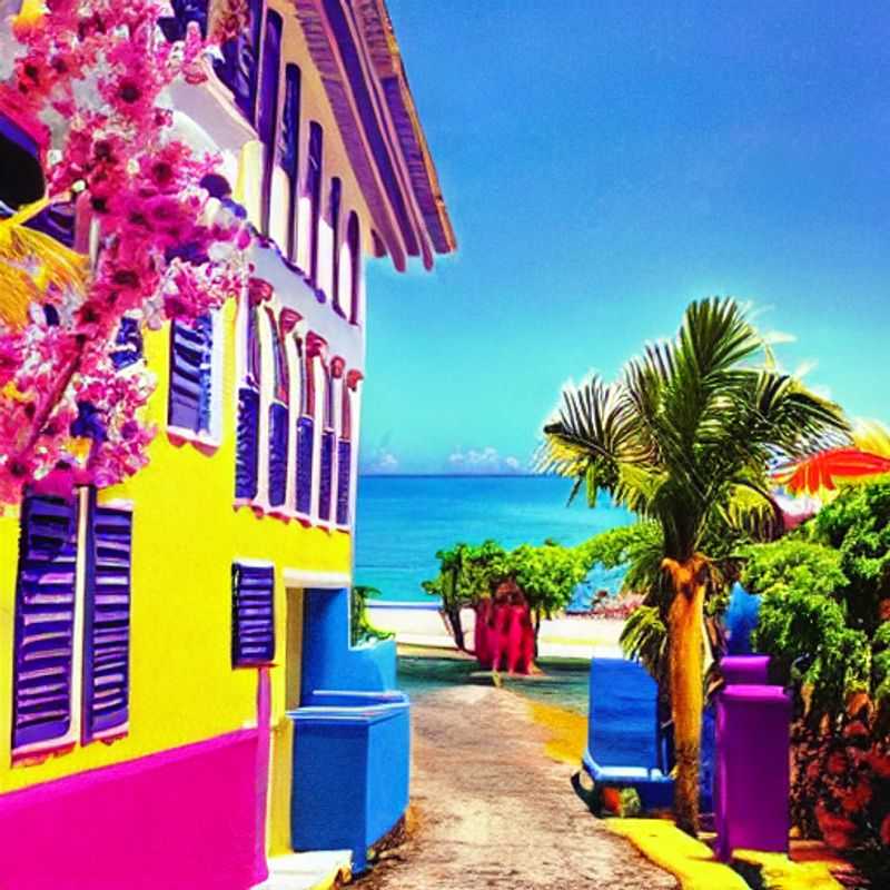 Antigua, Caraïbes : Plage paradisiaque et eaux turquoise scintillantes, idéale pour les vacances de printemps.
