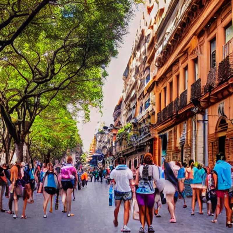 Buenos Aires au printemps : rues colorées et ambiance vibrante.