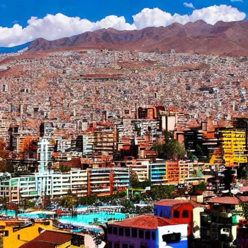 Aquí hay algunas opciones para el texto alternativo en español para una imagen de La Paz, Bolivia en un artículo sobre si La Paz es buena para las vacaciones de primavera: