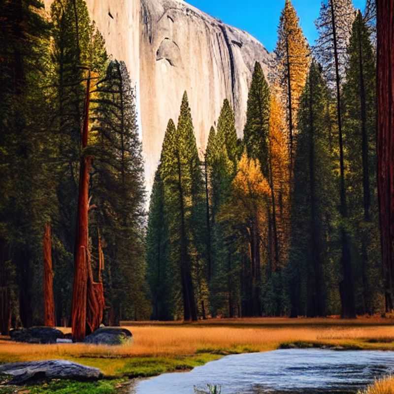 Here are a few options for alt text in Spanish for an image of Yosemite National Park in an article about whether it's good for spring break, each with a slightly different emphasis: