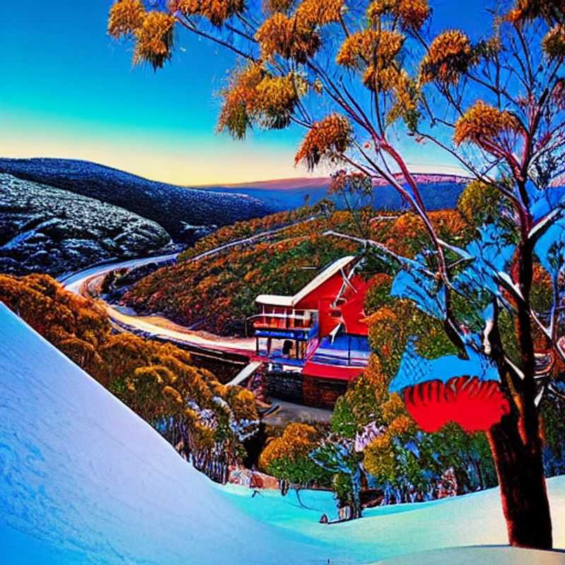 Le printemps à Falls Creek : des paysages magnifiques aux couleurs chatoyantes.