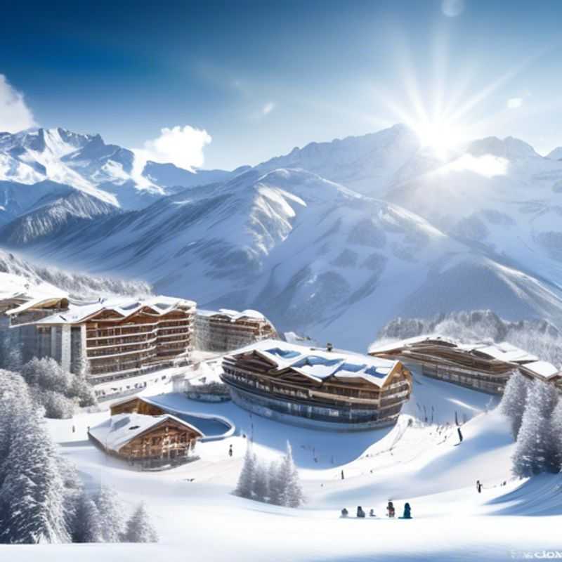 Experience Tranquility&#58; A Day of Snowshoeing Through the Serene Forests of Les Arcs&#44; France