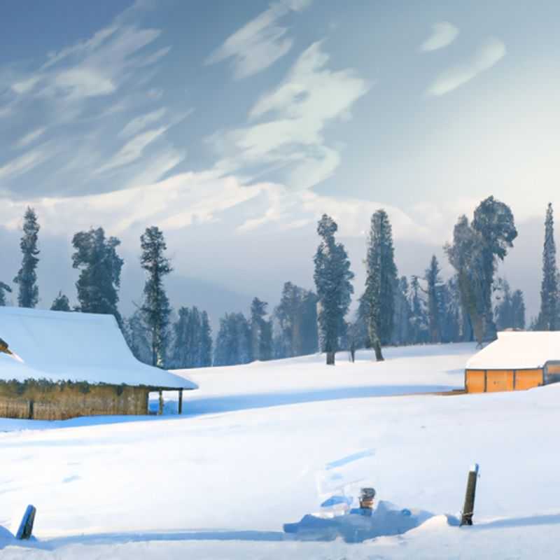 A Snowy Symphony at Apharwat Peak: A Ski Odyssey in Gulmarg's Winter Wonderland