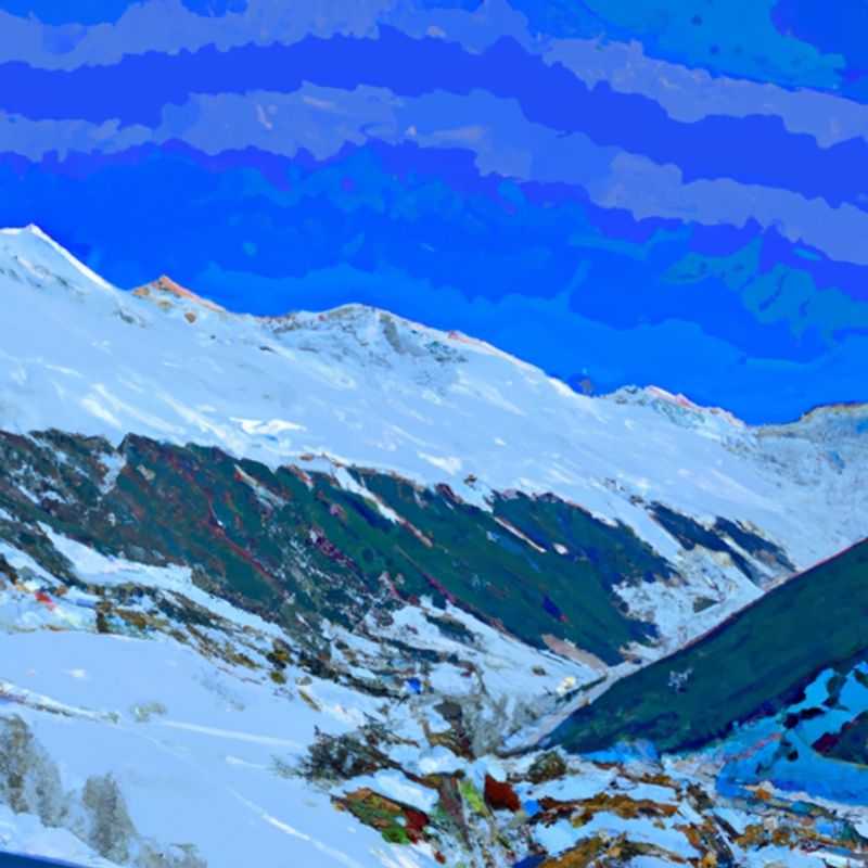 A lone skier glides effortlessly down the pristine slopes of Obergurgl, Austria, surrounded by breathtaking Alpine vistas, during a three-week ski adventure.