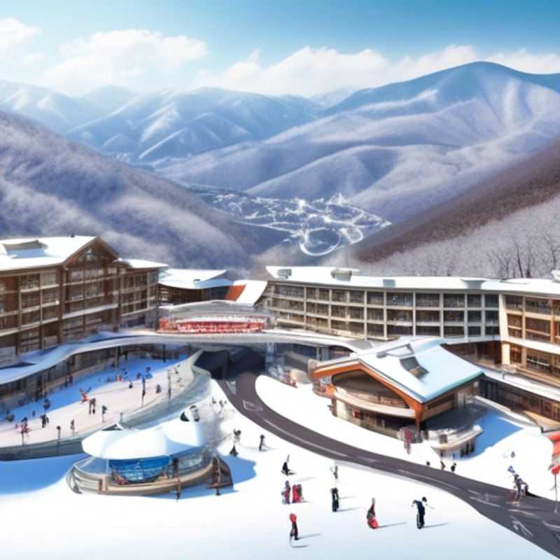 Experience the Magic of Winter at Yongpyong Ice Skating Rink in South Korea