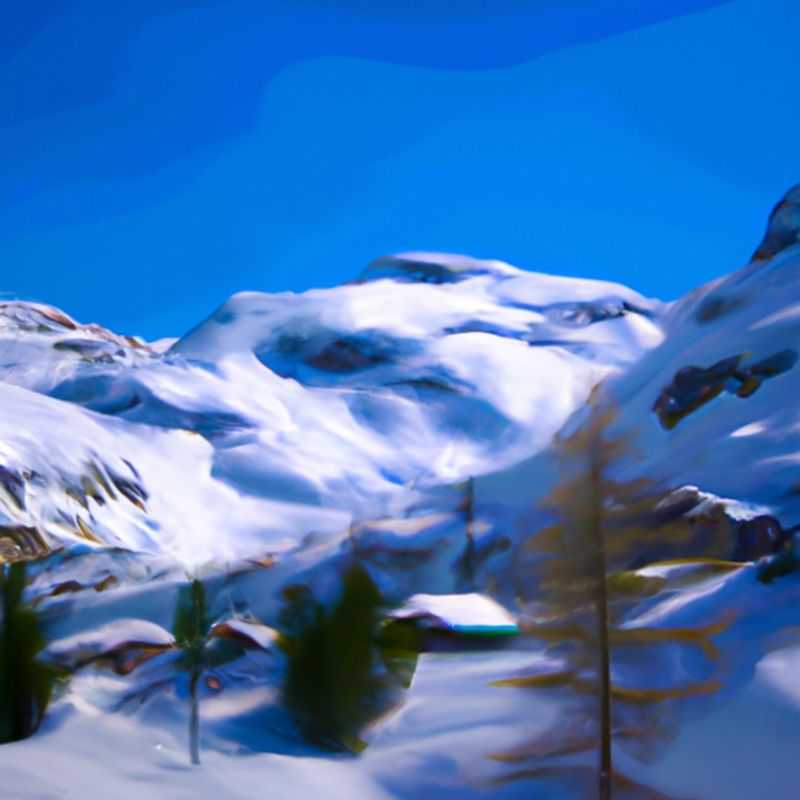Four skiers bundled up against the cold, carving their way down the pristine slopes of Obertauern, Austria, during their thrilling 5-day ski vacation amidst the breathtaking Austrian Alps.