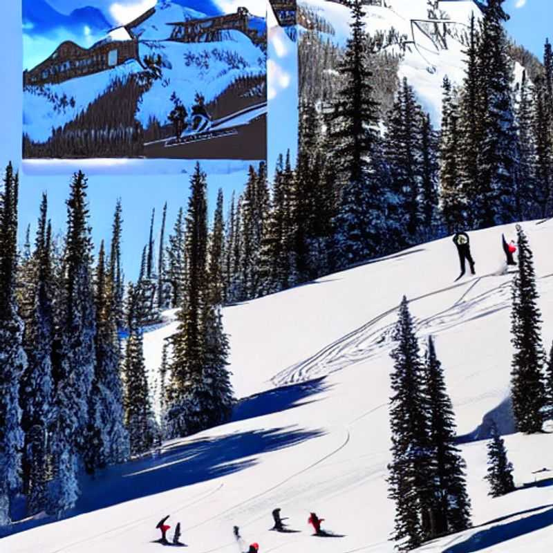 Here are a few options for alt text in Spanish for an image of Big Sky Resort during Spring Break, each with a slightly different emphasis: