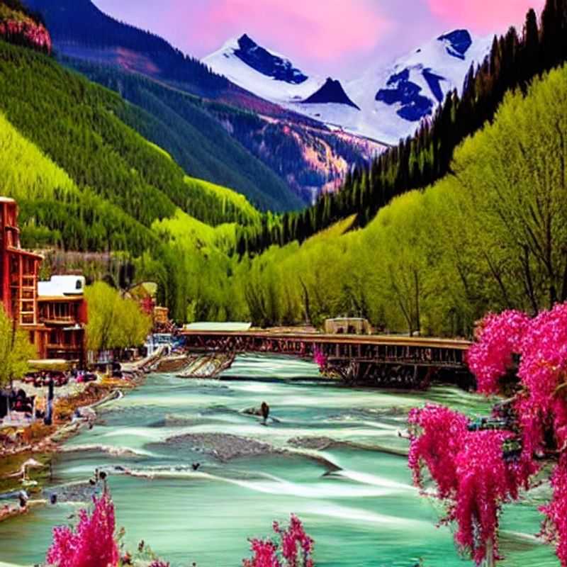 Telluride au printemps : des paysages époustouflants des montagnes Rocheuses enneigées.