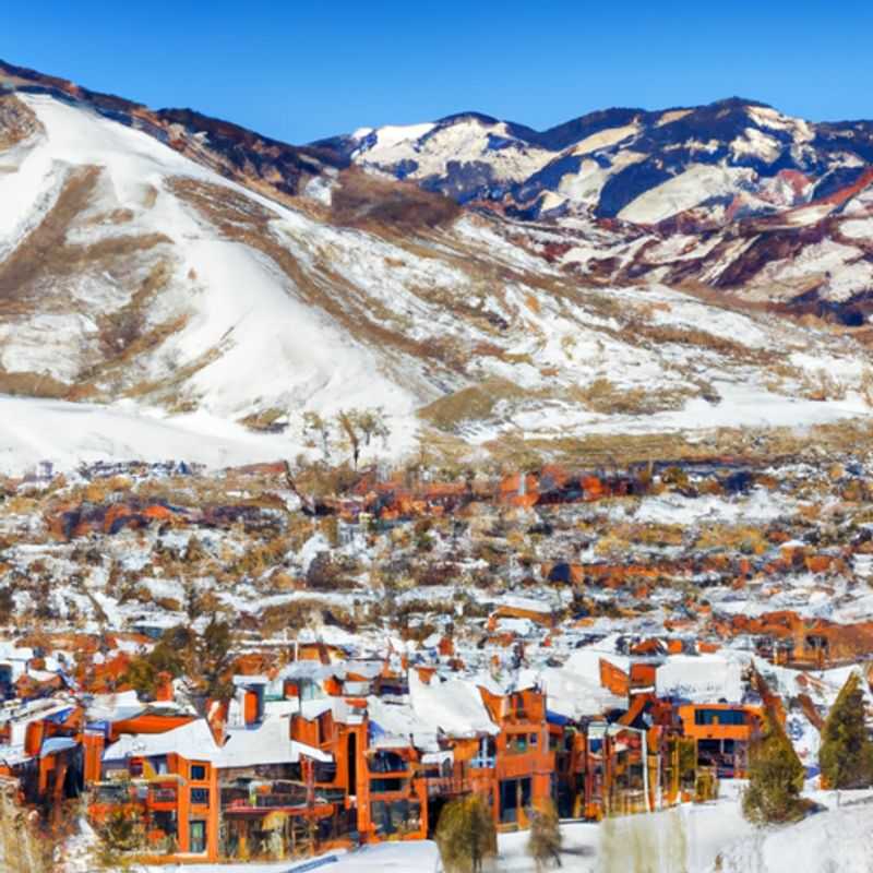 Four intrepid skiers carving their way down the pristine slopes of Aspen Snowmass, USA, enveloped in the exhilaration of a 3-day ski adventure amidst breathtaking mountain vistas.