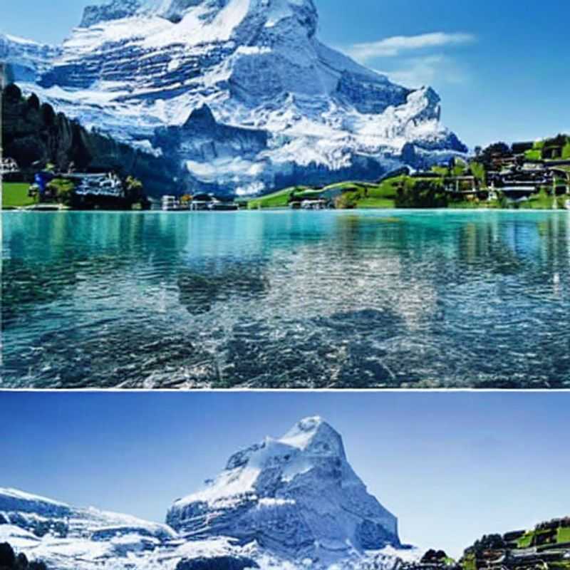 Grindelwald, Suisse, au printemps : vue époustouflante des montagnes enneigées et des chalets traditionnels. Idéal pour les vacances de printemps ?