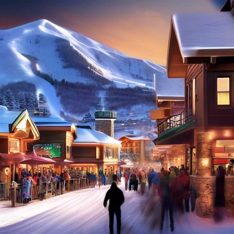 Partez en excursion en motoneige à travers les paysages montagneux époustouflants de Park City Mountain Resort pendant la saison de ski