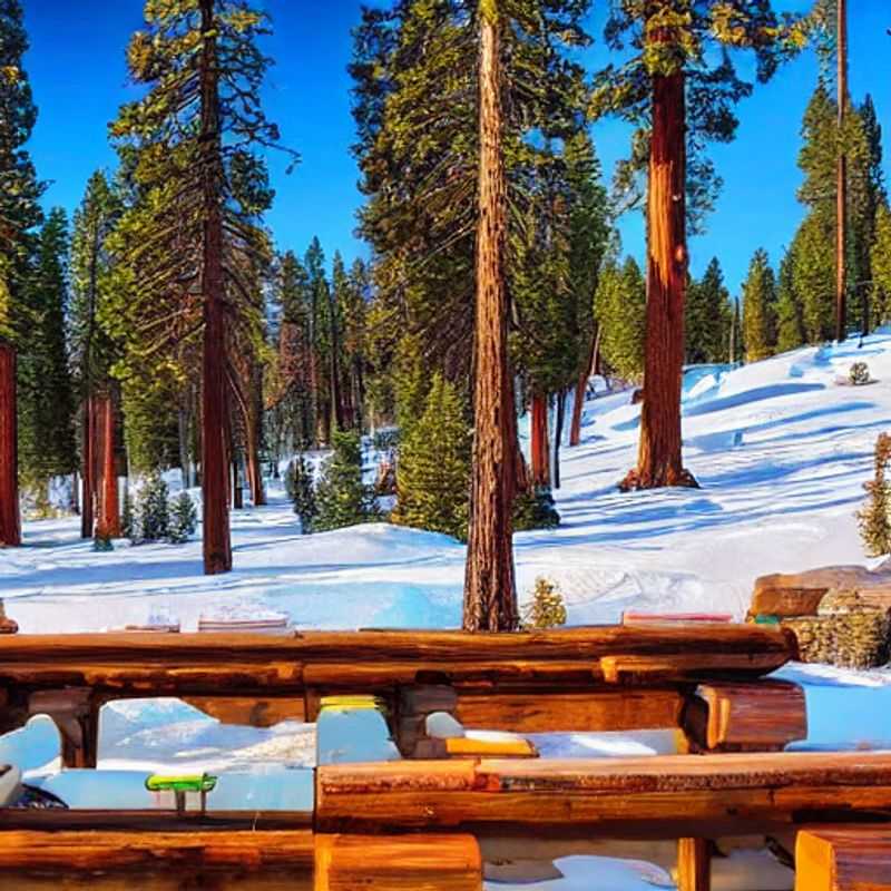 Northstar California au printemps : des pistes ensoleillées et des paysages enchanteurs.