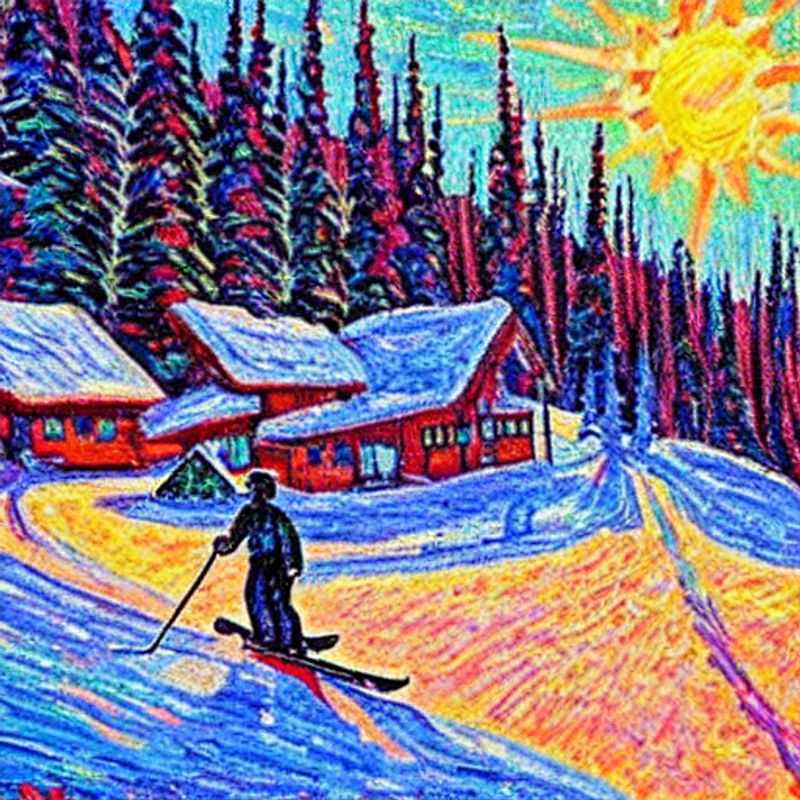 Le soleil printanier brille sur les pistes de Sun Peaks, au Canada.