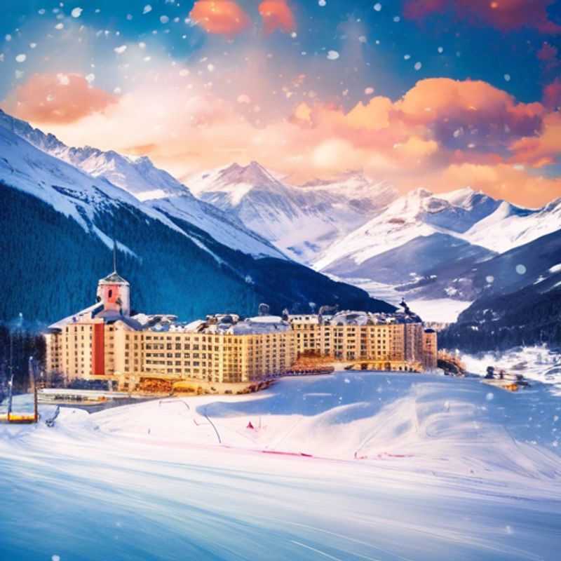 Here are a few options for alt text in Portuguese for an image of St. Moritz, Switzerland, in an article about the best time to visit: