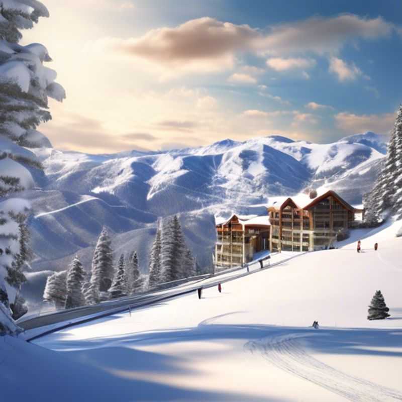 Cuatro amigos disfrutando de una emocionante semana de esquí en Kirkwood, EE. UU., rodeados de paisajes nevados y montañas imponentes durante la temporada de esquí.