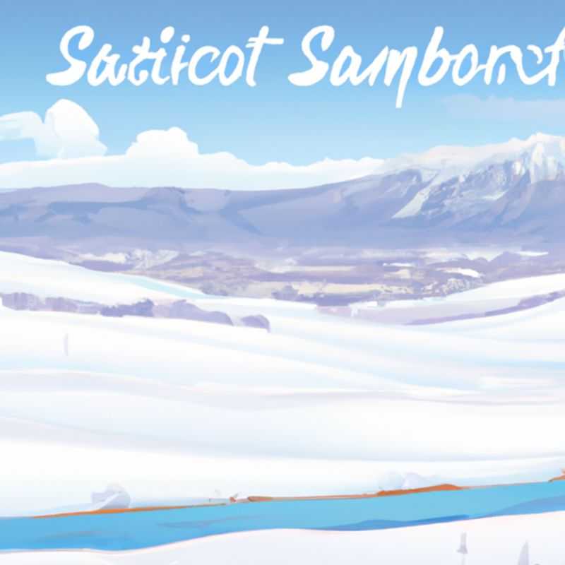 A couple embracing the thrill of skiing down the pristine slopes of Steamboat Springs, USA, amidst a breathtaking winter wonderland, during their three-week ski vacation.