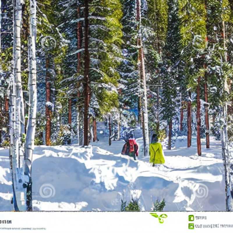 Ruka, Finlândia, na primavera: paisagens deslumbrantes de neve derretendo e trilhas esperando por aventureiros.