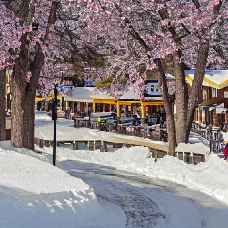 Kirkwood, EUA, na primavera: Atividades ao ar livre e paisagens vibrantes durante as férias de primavera.