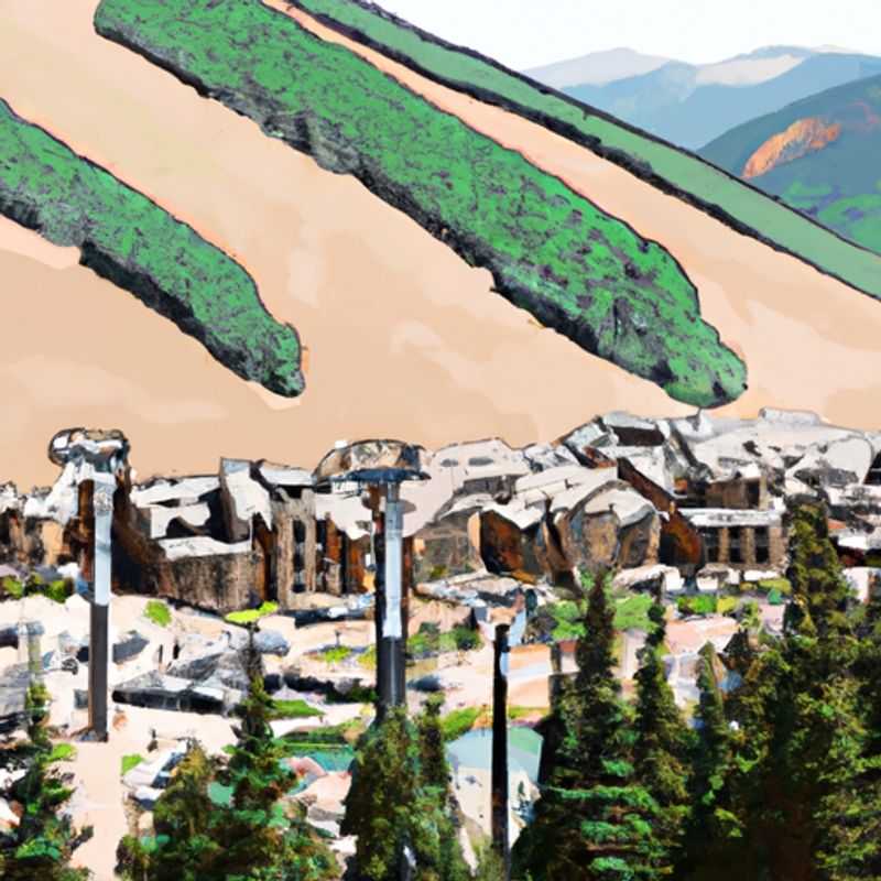 Six ski enthusiasts, The Staycationers, carving graceful turns down the powdery slopes of Vail Mountain Resort, USA, during their 2-week winter getaway.