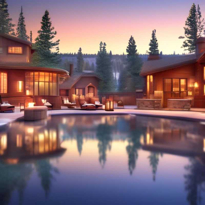 Explorez le village et profitez de la scène après-ski à Northstar California, USA, pendant la saison de ski
