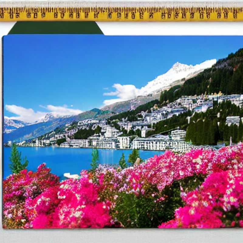 Here are a few options for alt text in Portuguese for an image of St. Moritz in spring, depending on the specific image: