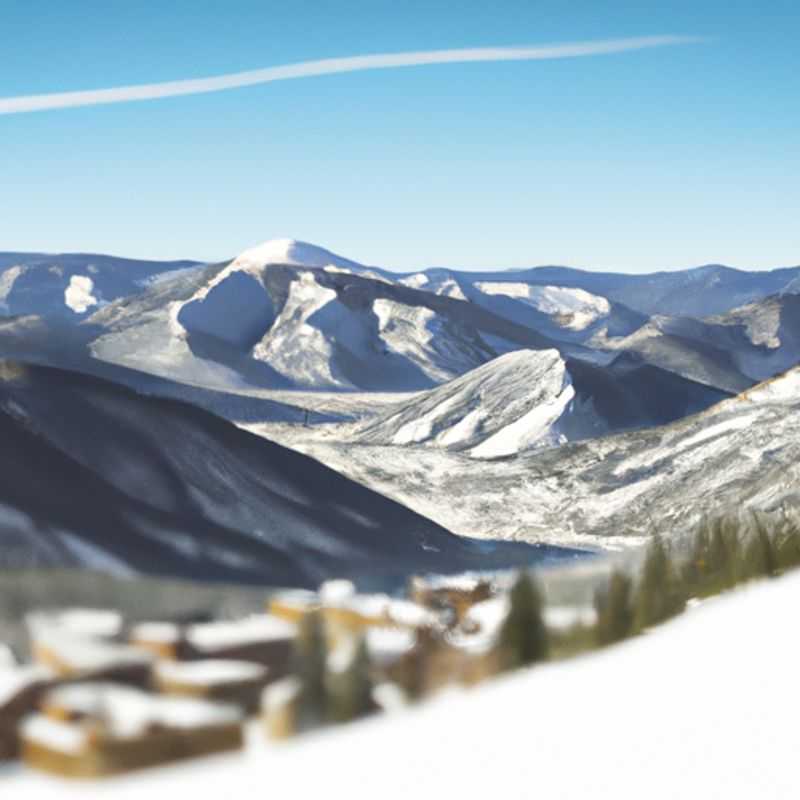 Топ&#45;4 места для отдыха на лыжа�х в Вейл&#44; США&#58; Горнолыжные трассы Vail Mountain Resort&#44; Прогулка по городу Вейл&#44; Экскурсия по горному хребту Горный Лев&#44; Посещение природного парка Горы Вейл
