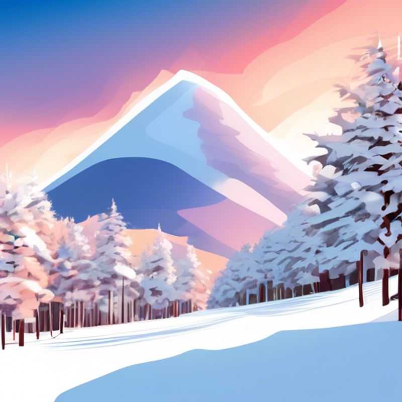 A group of six friends, known as The Festivalgoer, reveling in the thrilling slopes of Sugarloaf, USA, during their week-long skiing vacation, surrounded by breathtaking winter landscapes and vibrant ski culture.