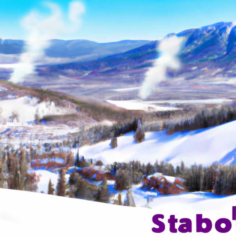 Four friends carving their way down the pristine slopes of Steamboat Springs, USA, during their exhilarating 3-week ski vacation, surrounded by breathtaking mountain vistas and the camaraderie of shared adventure.
