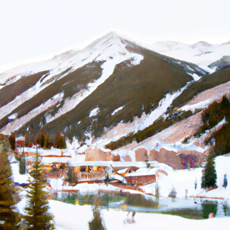 A lone skier glides gracefully down the pristine slopes of Copper Mountain, USA, surrounded by breathtaking panoramic vistas of the snow-capped Rocky Mountains, during an exhilarating 5-day ski vacation.