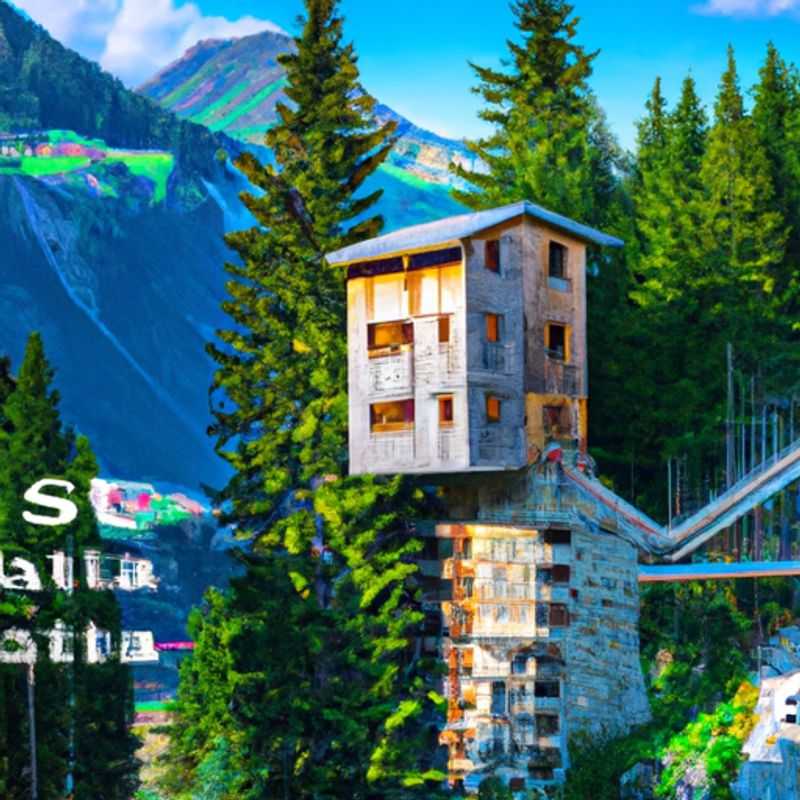 Парк для фристайла в Инсбруке и его постоянные посетители - природа и экстремалы