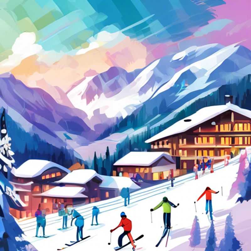 A close-up view of a ski app interface showcasing key features like slope maps, lift queues, and weather forecasts, essential tools for planning your next ski adventure.